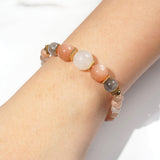 Mixed Moonstone and Sunstone - GAEA