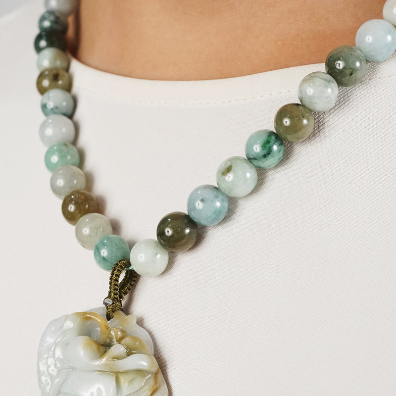 Burma Jade with Carved Fish - Gaea | Crystal Jewelry & Gemstones (Manila, Philippines)