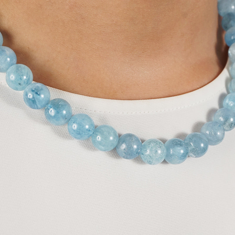 A-Grade Aquamarine 12mm - Gaea | Crystal Jewelry & Gemstones (Manila, Philippines)
