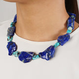 Lapis Lazuli and Sleeping Beauty Turquoise - Gaea