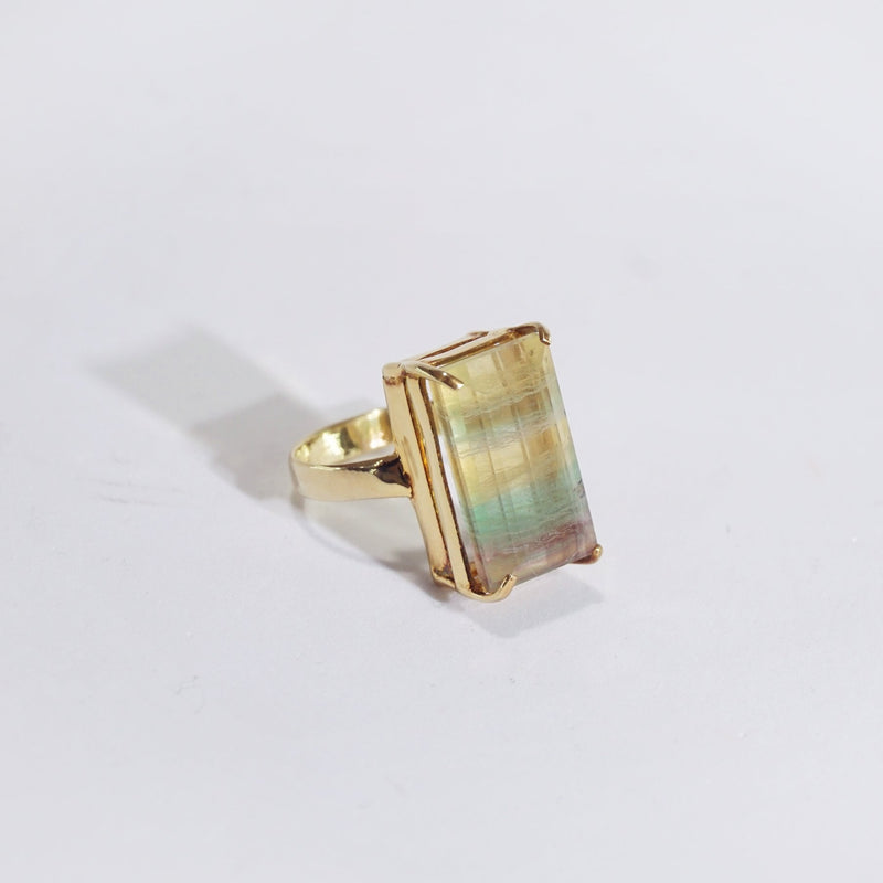 A-Grade Banded Green and Yellow Fluorite - Gaea | Crystal Jewelry & Gemstones (Manila, Philippines)