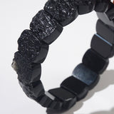 Black Tektite Bangle - GAEA