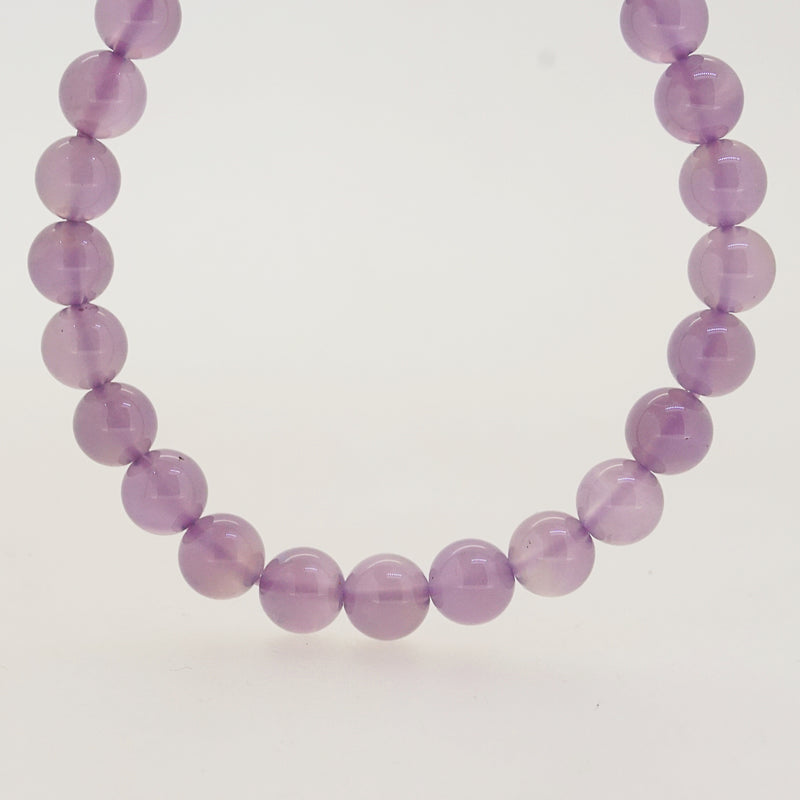 A-Grade Purple Chalcedony 7.5mm - Gaea | Crystal Jewelry & Gemstones (Manila, Philippines)