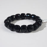 A-Grade Black Spinel Faceted Cubes - GAEA