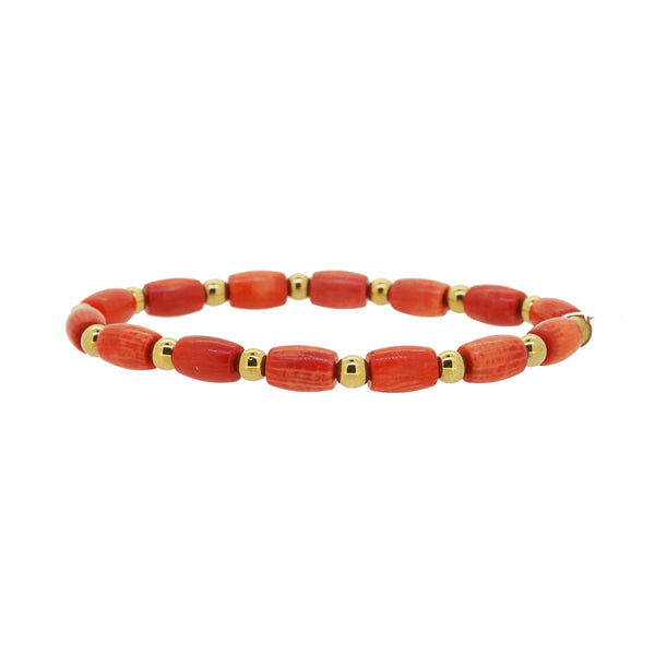 Japanese Coral with Gold Hematite - Gaea | Crystal Jewelry & Gemstones (Manila, Philippines)