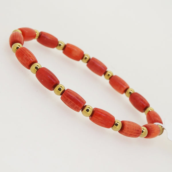 Japanese Coral with Gold Hematite - Gaea | Crystal Jewelry & Gemstones (Manila, Philippines)