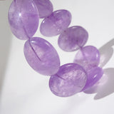 Lavender Amethyst Coin - GAEA