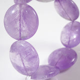 Lavender Amethyst Coin - GAEA