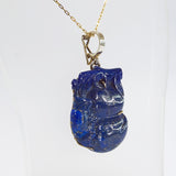 Carved Lapis Lazuli Bat - Gaea | Crystal Jewelry & Gemstones (Manila, Philippines)