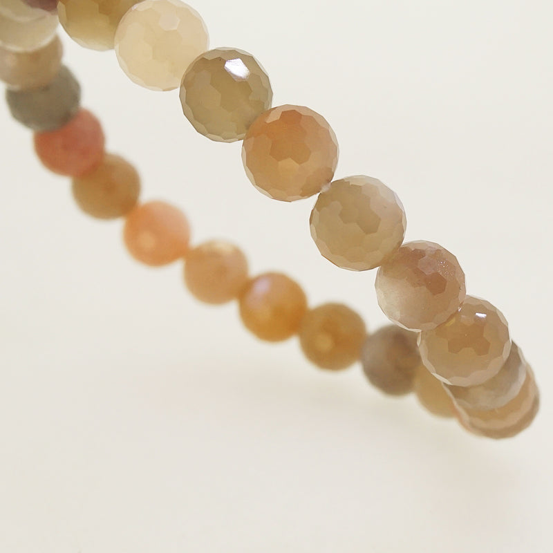 Tricolor Moonstone Faceted 8mm - Gaea | Crystal Jewelry & Gemstones (Manila, Philippines)