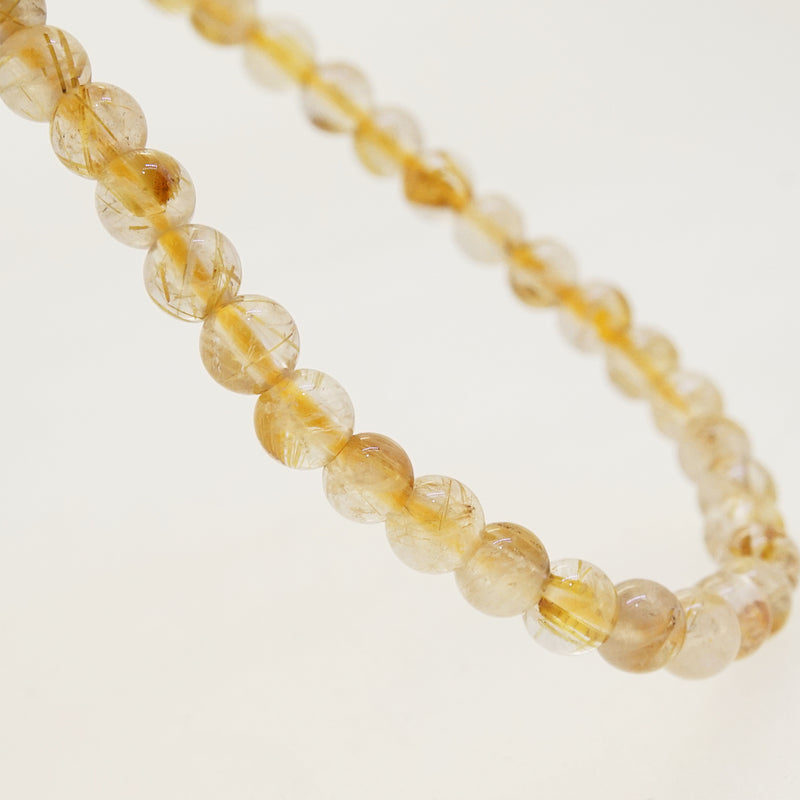 Golden Rutilated Quartz 5mm - Gaea | Crystal Jewelry & Gemstones (Manila, Philippines)