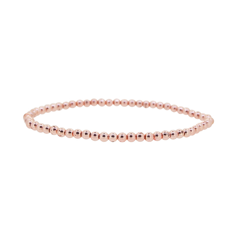 Rose Gold-Plated Hematite 4mm - Gaea | Crystal Jewelry & Gemstones (Manila, Philippines)