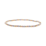 Tricolor Plated Hematite 4mm - Gaea | Crystal Jewelry & Gemstones (Manila, Philippines)