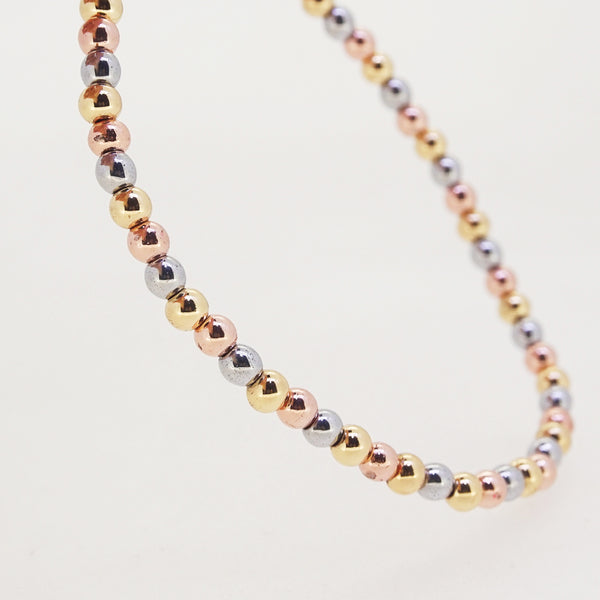 Tricolor Plated Hematite 4mm - Gaea | Crystal Jewelry & Gemstones (Manila, Philippines)