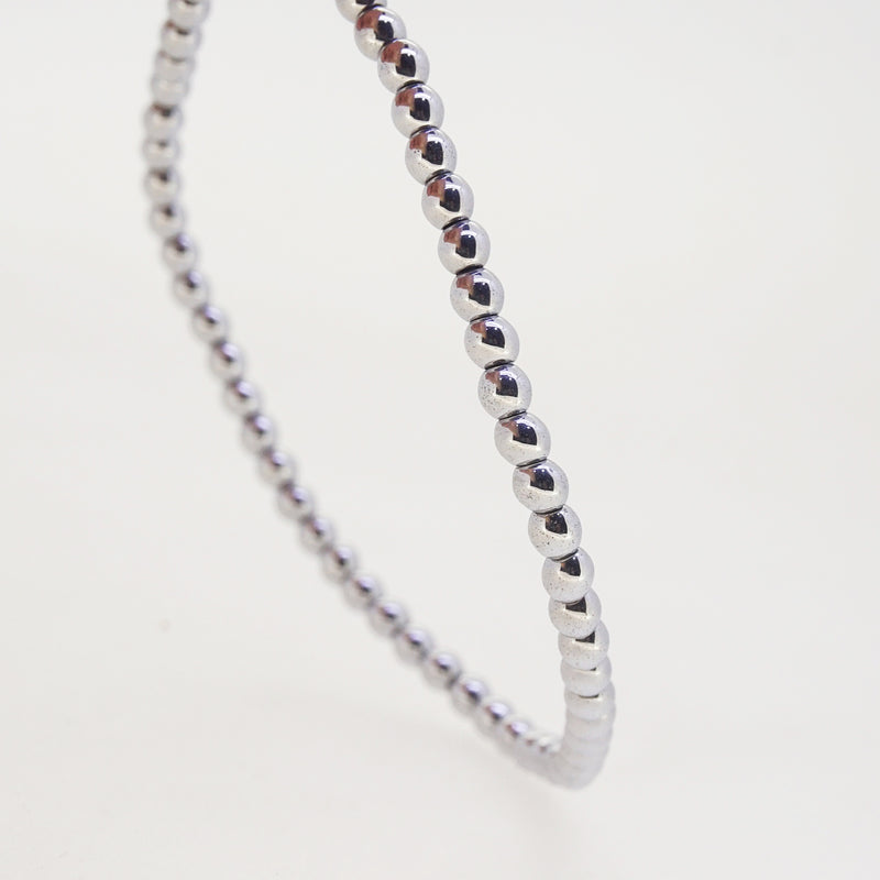 Silver-Plated Hematite 4mm - Gaea | Crystal Jewelry & Gemstones (Manila, Philippines)