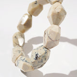 Ivory Opal Faceted Tumble - GAEA