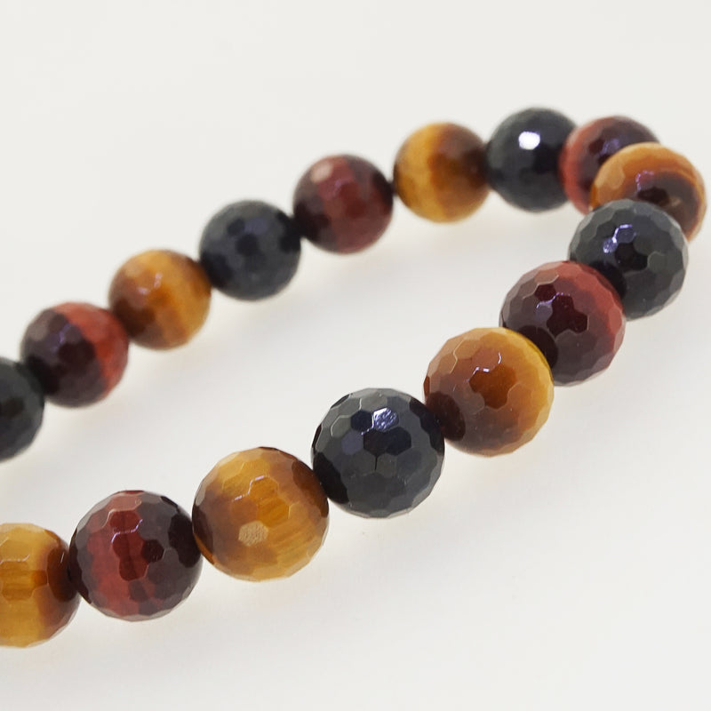 Tricolor Tiger Eye Faceted 10mm - Gaea | Crystal Jewelry & Gemstones (Manila, Philippines)