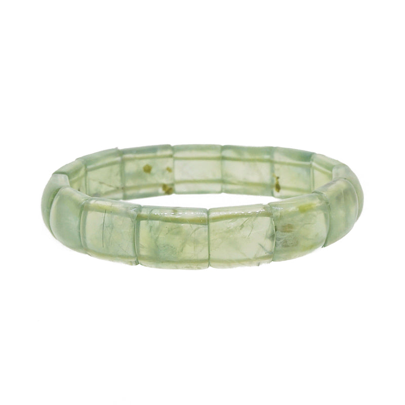 Prehnite Bangle (M) - Gaea | Crystal Jewelry & Gemstones (Manila, Philippines)