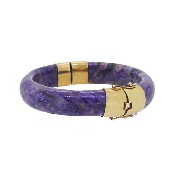 Charoite Bangle - Gaea | Crystal Jewelry & Gemstones (Manila, Philippines)