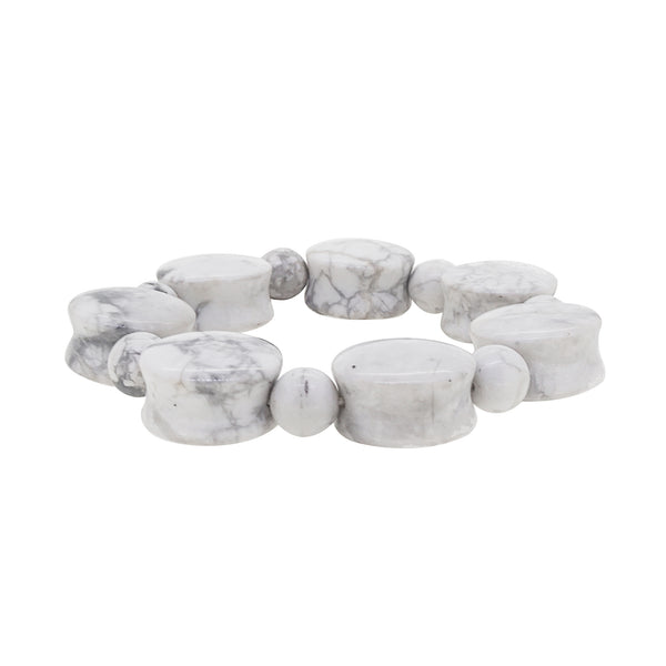 Howlite Circles - Gaea | Crystal Jewelry & Gemstones (Manila, Philippines)