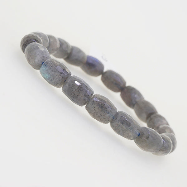 Labradorite Faceted Drum - Gaea | Crystal Jewelry & Gemstones (Manila, Philippines)