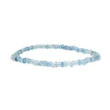 Aquamarine Micro-Faceted Rondelle - GAEA