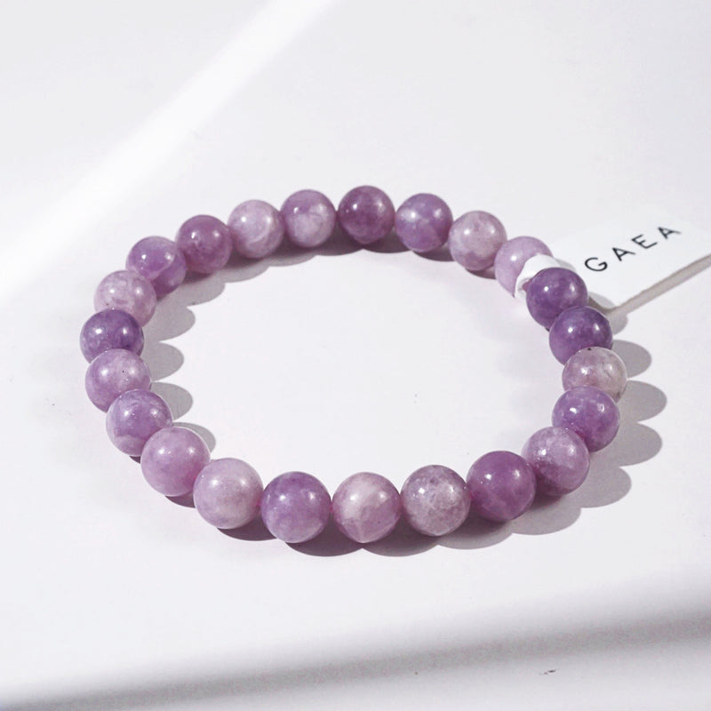 Lavender Lepidolite 8mm - GAEA