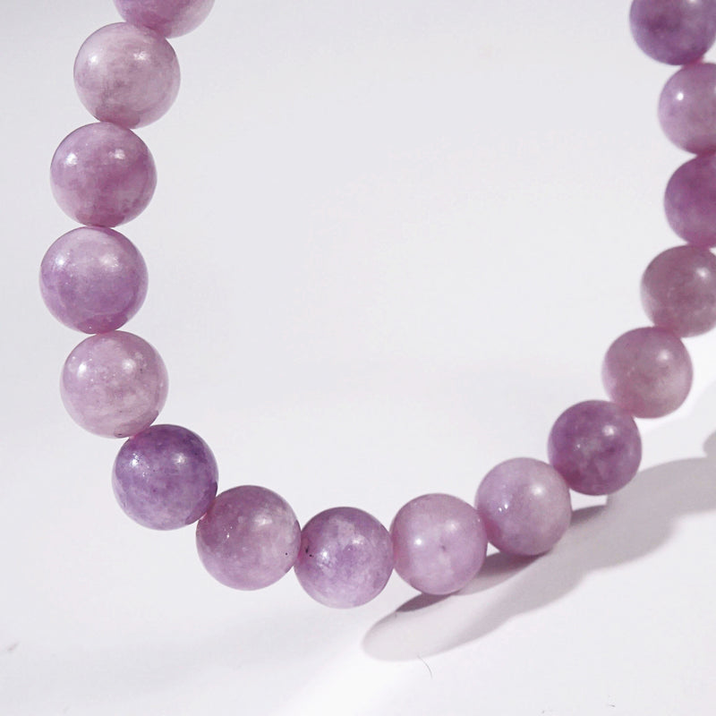 Lavender Lepidolite 8mm - GAEA