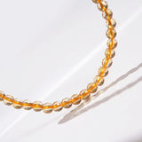 A-Grade Citrine Faceted 4mm - GAEA