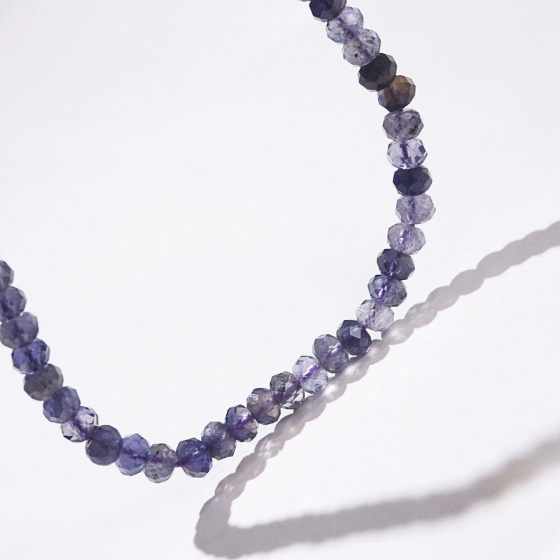 Iolite Faceted Rondelle - GAEA