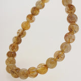 Golden Rutilated Quartz 7mm - Gaea | Crystal Jewelry & Gemstones (Manila, Philippines)