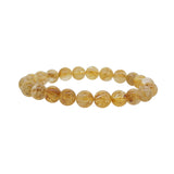 AA-Grade Golden Rutilated Quartz 8.5mm - Gaea | Crystal Jewelry & Gemstones (Manila, Philippines)