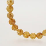 AA-Grade Golden Rutilated Quartz 8.5mm - Gaea | Crystal Jewelry & Gemstones (Manila, Philippines)