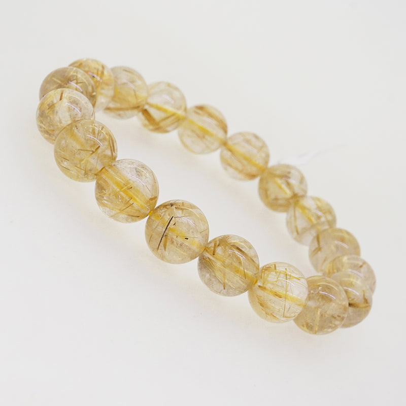 A-Grade Golden Rutilated Quartz 11mm - Gaea | Crystal Jewelry & Gemstones (Manila, Philippines)