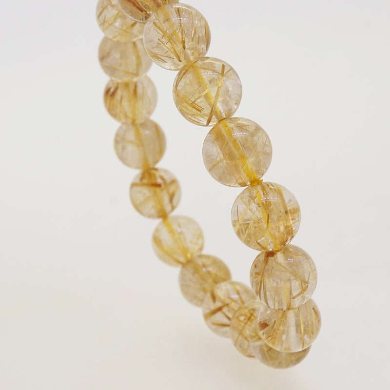 A-Grade Golden Rutilated Quartz 11mm - Gaea | Crystal Jewelry & Gemstones (Manila, Philippines)