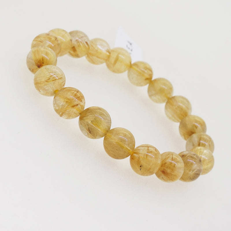 A-Grade Golden Rutilated Quartz 10mm - Gaea | Crystal Jewelry & Gemstones (Manila, Philippines)