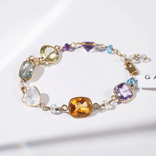 Gem-Grade Amethyst, Blue Topaz, Citrine, Blue Topaz, Rose Quartz, Lemon Quartz, Prasiolite - GAEA