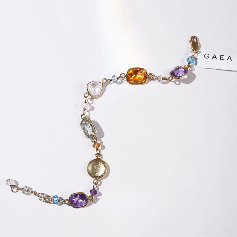 Gem-Grade Amethyst, Blue Topaz, Citrine, Blue Topaz, Rose Quartz, Lemon Quartz, Prasiolite - GAEA