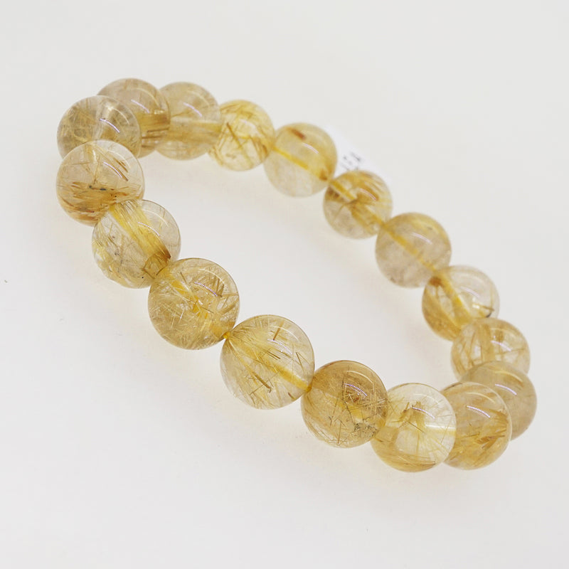 A-Grade Golden Rutilated Quartz 12mm - Gaea | Crystal Jewelry & Gemstones (Manila, Philippines)