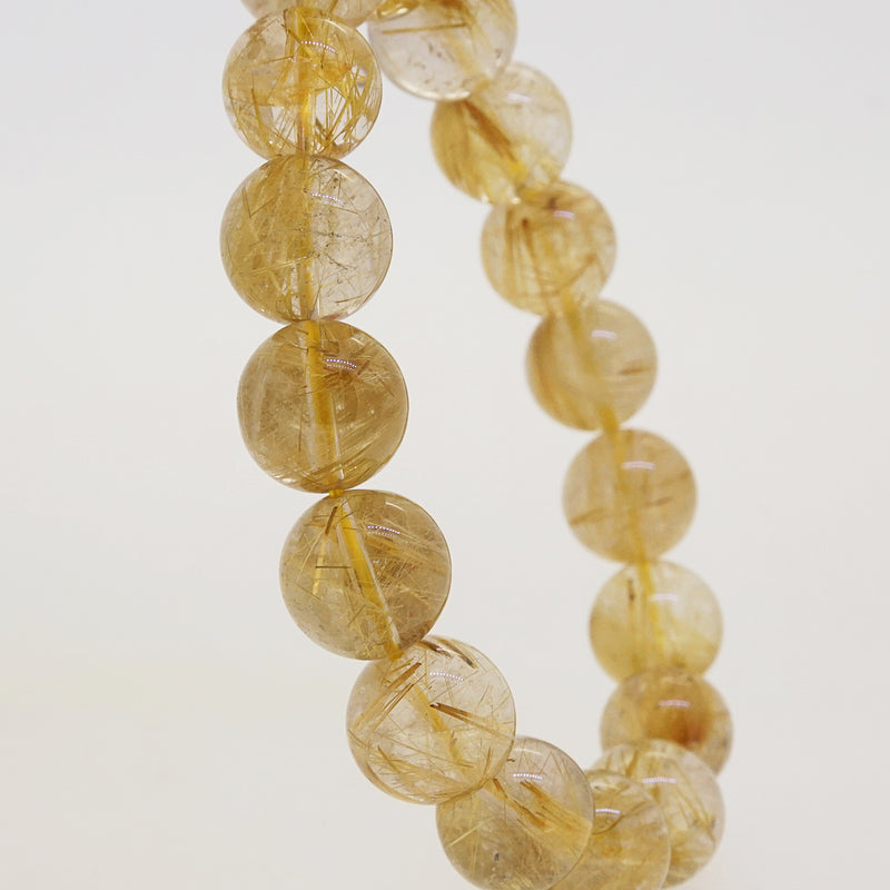 A-Grade Golden Rutilated Quartz 12mm - Gaea | Crystal Jewelry & Gemstones (Manila, Philippines)