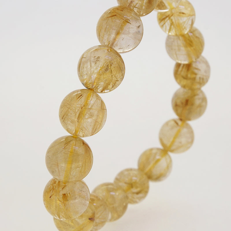 A-Grade Golden Rutilated Quartz 12mm - Gaea | Crystal Jewelry & Gemstones (Manila, Philippines)