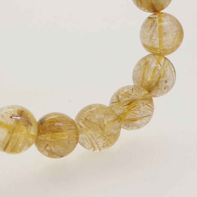 A-Grade Golden Rutilated Quartz 12mm - Gaea | Crystal Jewelry & Gemstones (Manila, Philippines)
