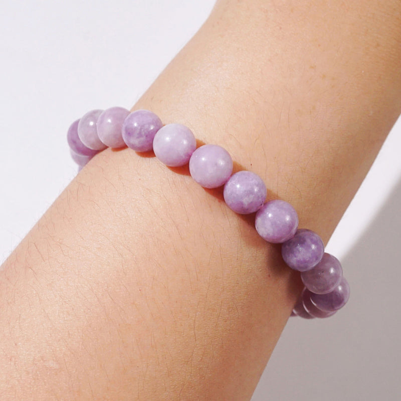 Lavender Lepidolite 8mm - GAEA