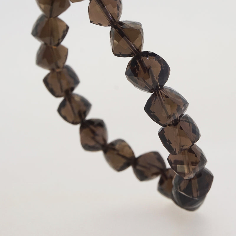 Smoky Quartz Faceted Cube - Gaea | Crystal Jewelry & Gemstones (Manila, Philippines)