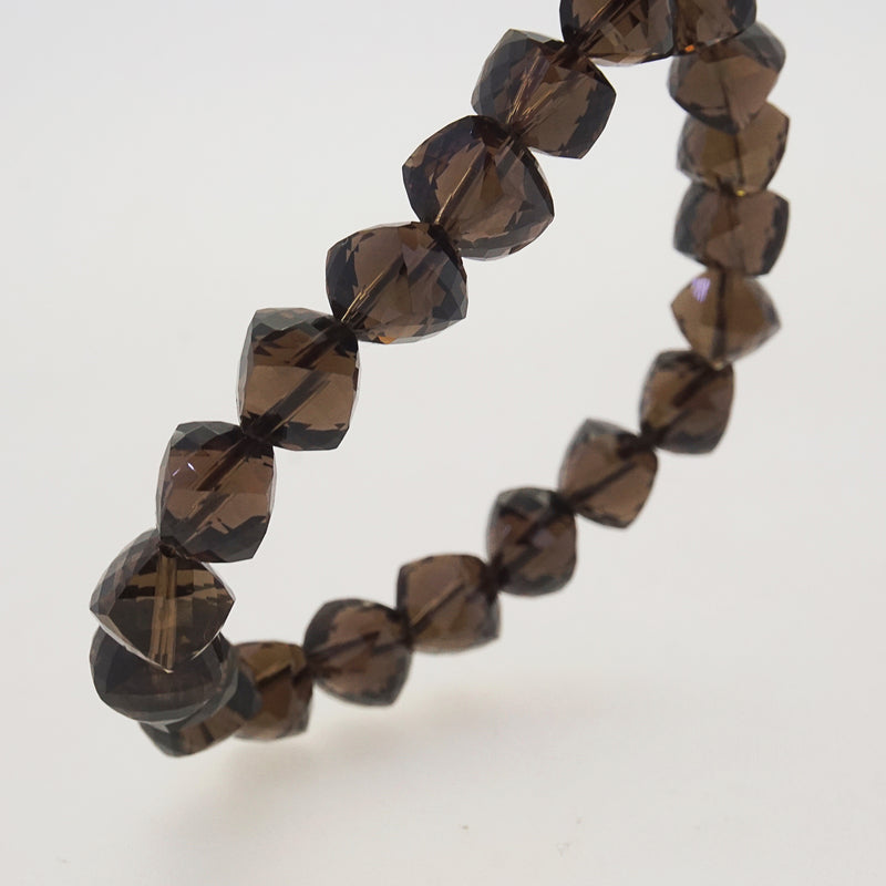 Smoky Quartz Faceted Cube - Gaea | Crystal Jewelry & Gemstones (Manila, Philippines)