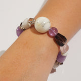 Rose Quartz, Amethyst, Dendritic Agate Mixed Gemstones - Gaea