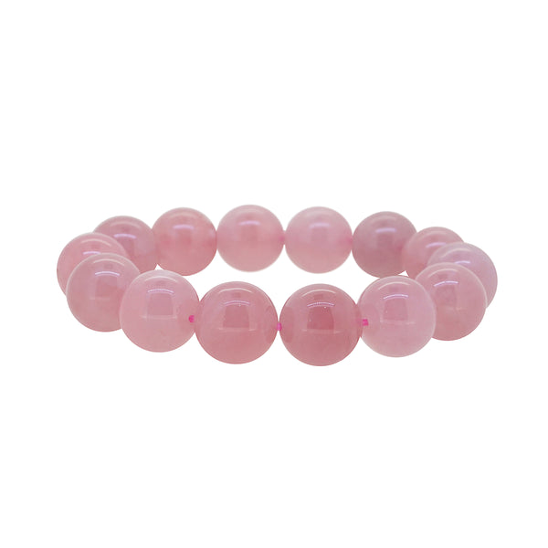 A-Grade Madagascar Rose Quartz 14mm - Gaea | Crystal Jewelry & Gemstones (Manila, Philippines)