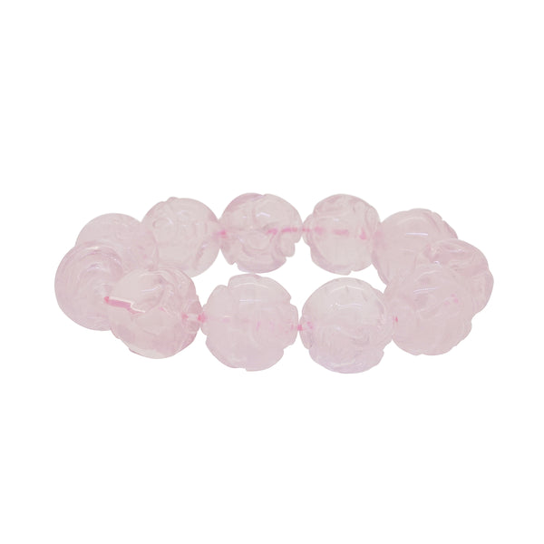 A-Grade Carved Rose Quartz 18mm - Gaea | Crystal Jewelry & Gemstones (Manila, Philippines)