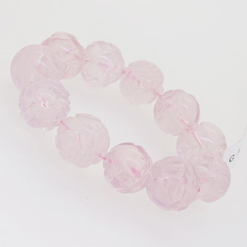 A-Grade Carved Rose Quartz 18mm - Gaea | Crystal Jewelry & Gemstones (Manila, Philippines)