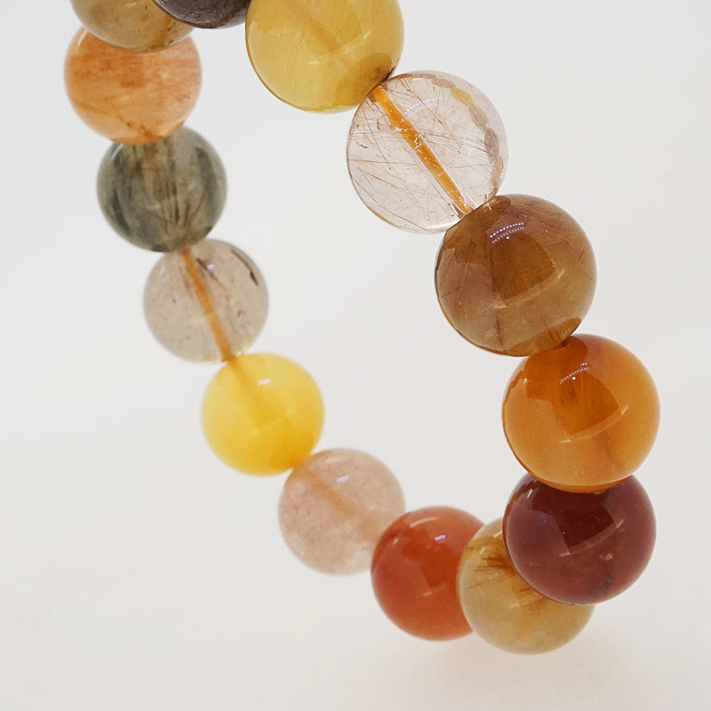 Multicolored Rutilated Quartz 14mm - Gaea | Crystal Jewelry & Gemstones (Manila, Philippines)